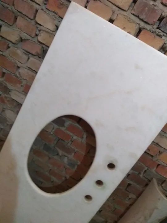 Tampo de mármore branco - Foto 3