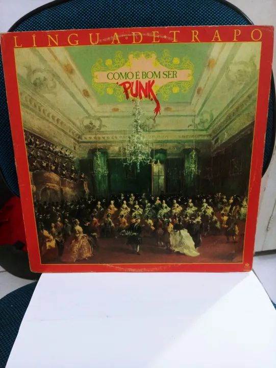 LP Lingua de Trapo Como é Bom Ser Punk Raro
