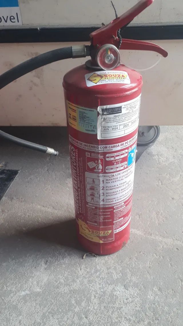 Extintor 2 Kg - Souza Fire