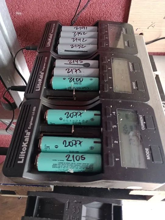 Lote 16 - Células 18650 - usadas e testadas - Foto 4