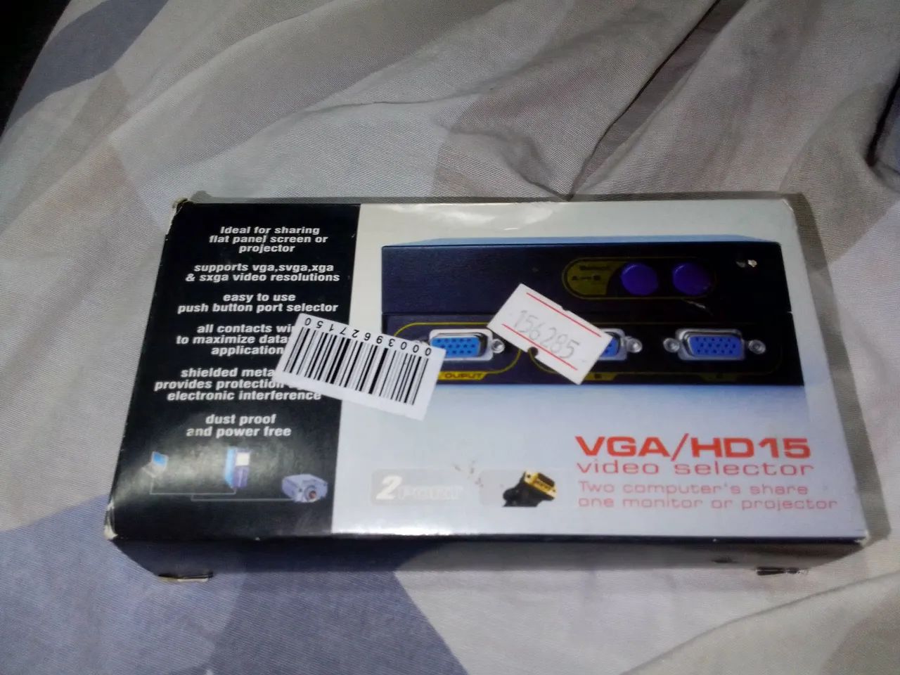 VGA Vídeo Seletor 2x1 ou 1x2 - Foto 2