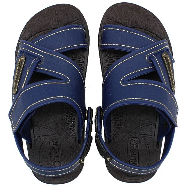 Sandália Masculina Infantil Menino Danper Marinho Papete - Foto 3