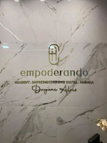 Letreiro em Acrílico Espelhado - Foto 2