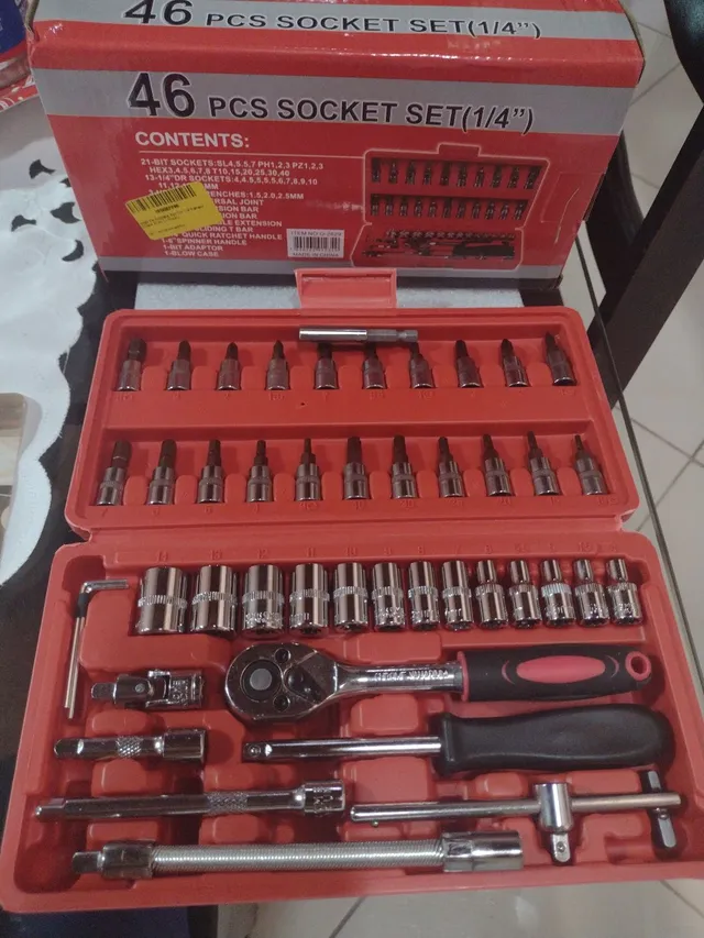 Caixa de ferramentas 46pcs