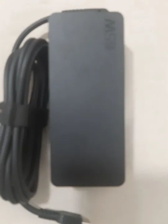 Cabo de alimentação e carregador original notebook Lenovo - Foto 5