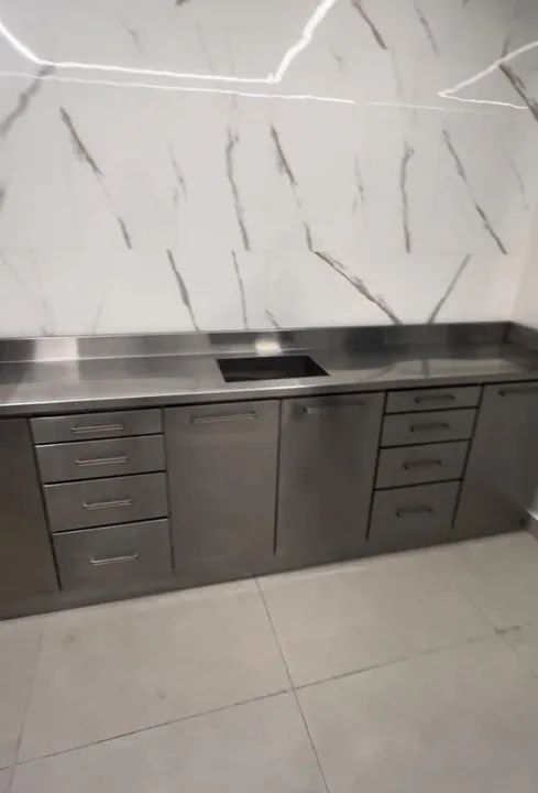 Armário de inox