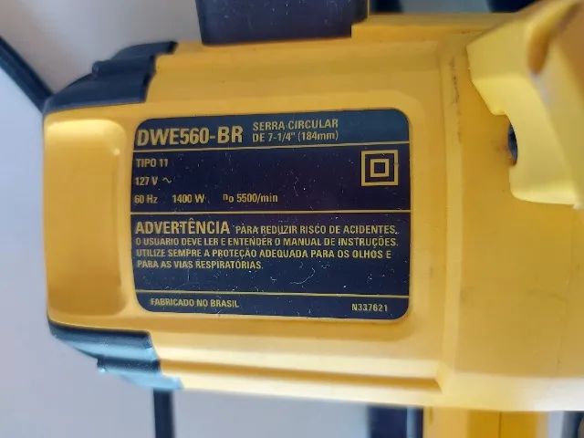 Serra Circular Dewalt DWE560  Pot.1400W - Foto 3