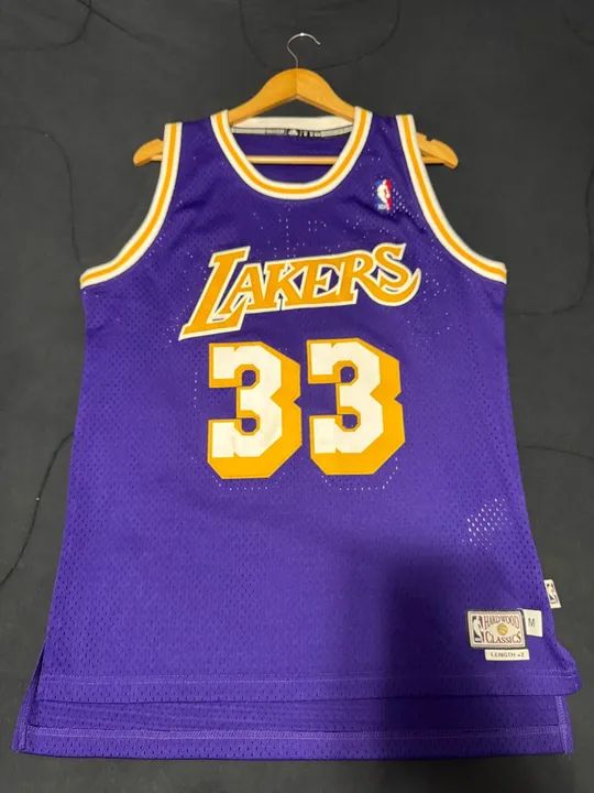 Regata Jersey Lakers Abdul Jabbar 33 - M
