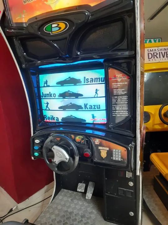 Tokyo Cop Arcade Gabinete Completo, Apenas sem A Placa - Foto 3