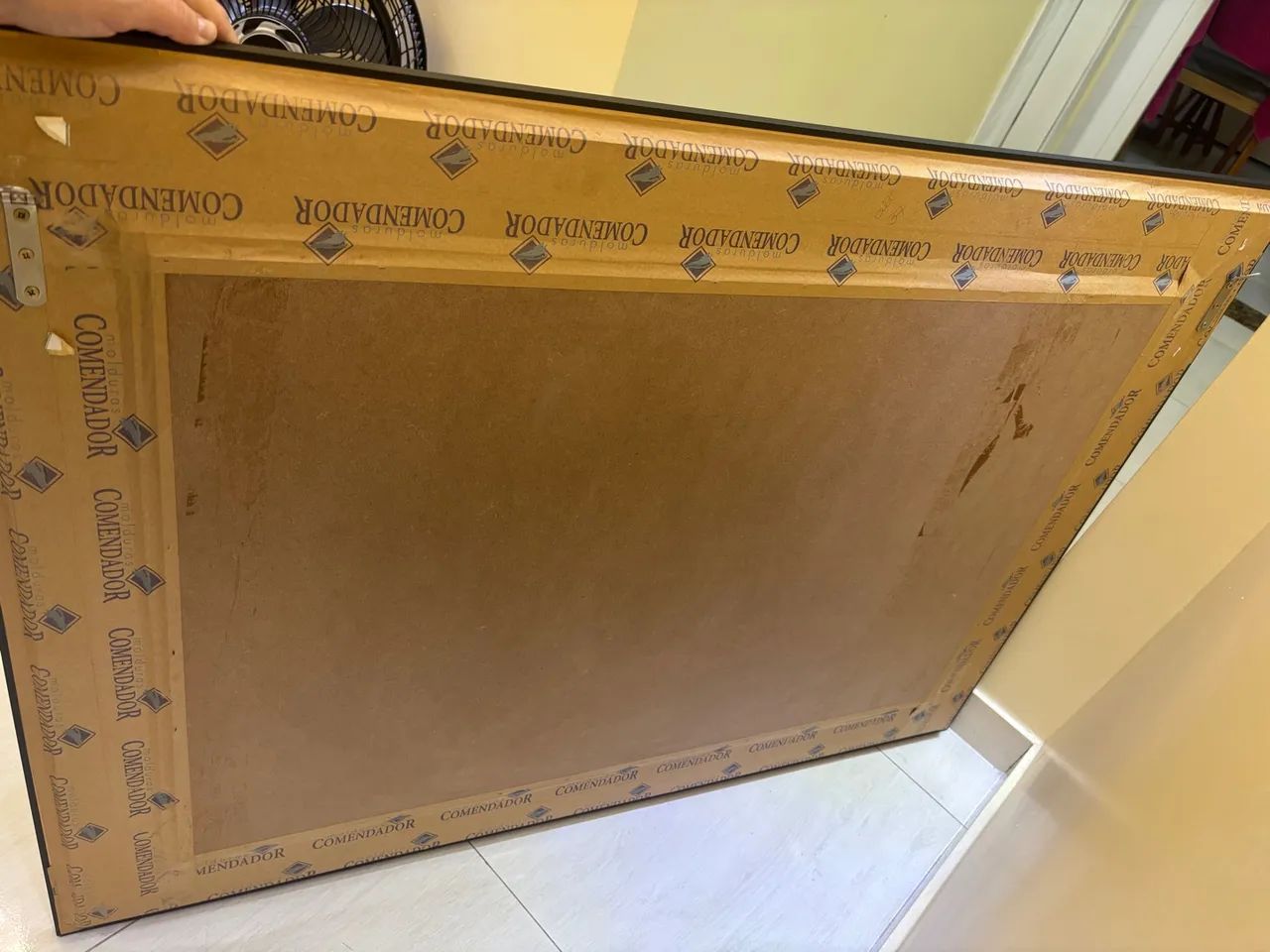 Quadro Decorativo Cristo Redentor com Vista Noturna e espelho - Foto 4