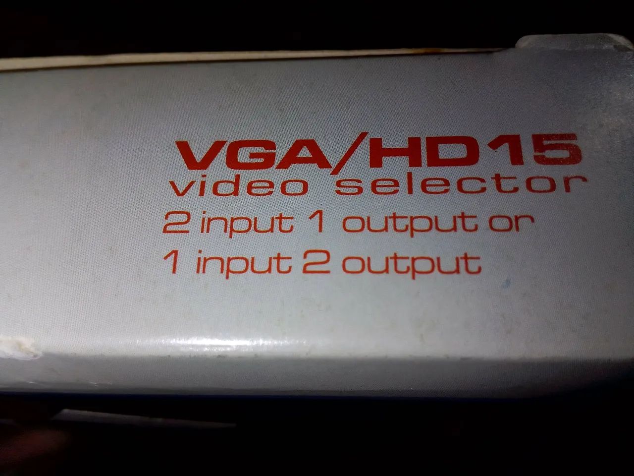 VGA Vídeo Seletor 2x1 ou 1x2 - Foto 3