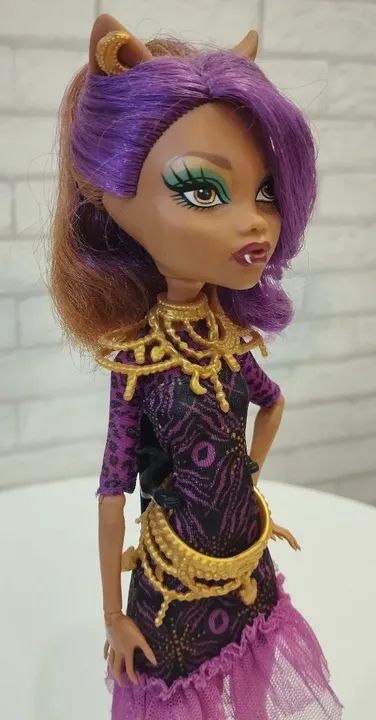 Boneca Monster High Clawdeen Wolf - Monstros, Câmera, Ação. - Foto 2