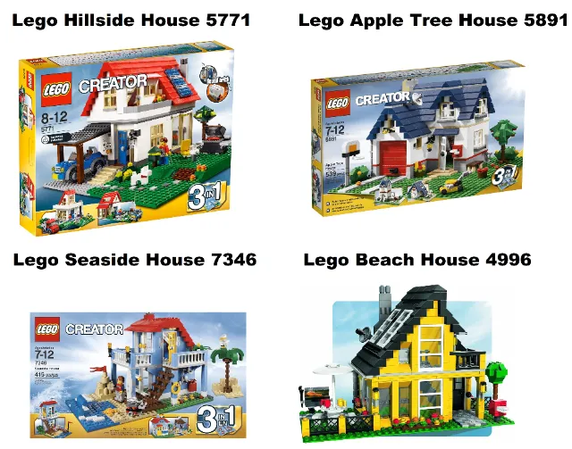 Lego Creator (4 conjuntos raros)