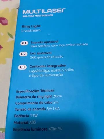 Ring light  - Foto 4