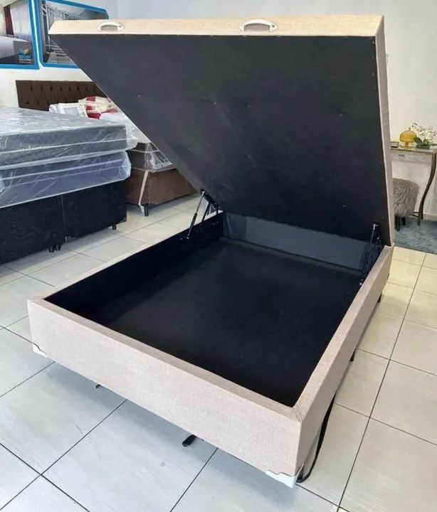 BASES PARA CAMA BOX A PARTIR - Solteiro - casal- bipartido - queen - king etc  - Foto 5