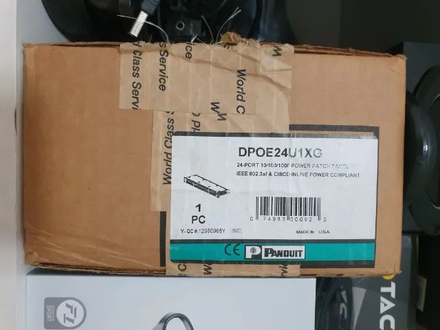 Panduit Dpoe Panel Rj45 24 Porta Dpoe24u1xg