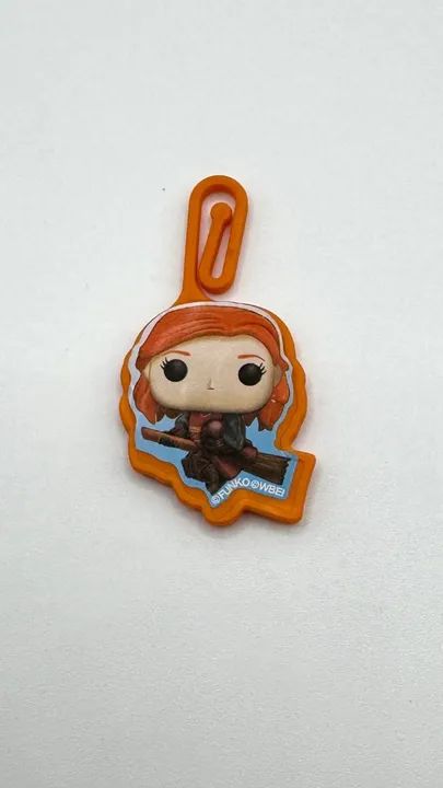 Conjunto 6 Acessórios Kinder Joy Harry Potter Gina Ron Funko Pop Cedrico - Foto 2