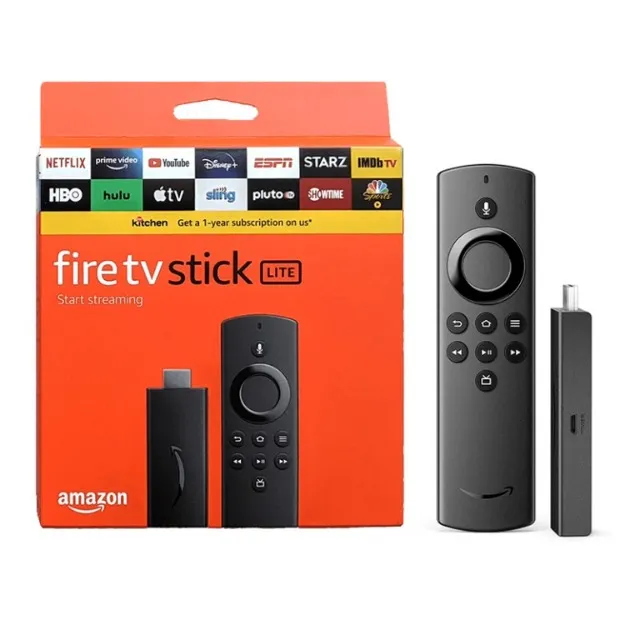 Fire TV Stick Lite Amazon - Streaming Full HD com Controle de Voz Alexa Loja Coimbra