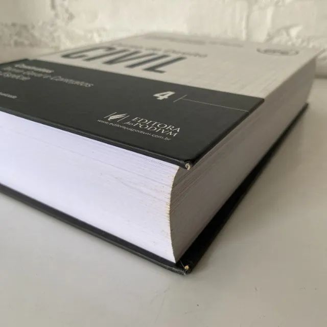 C894 - Livro Curso de Direito Civil Cristiano Chaves de Farias Contratos Teorias Vol 4 - Foto 4