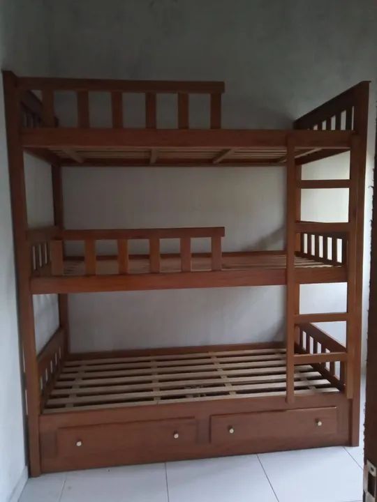 Triliche solteiro com gavetas  - Foto 2