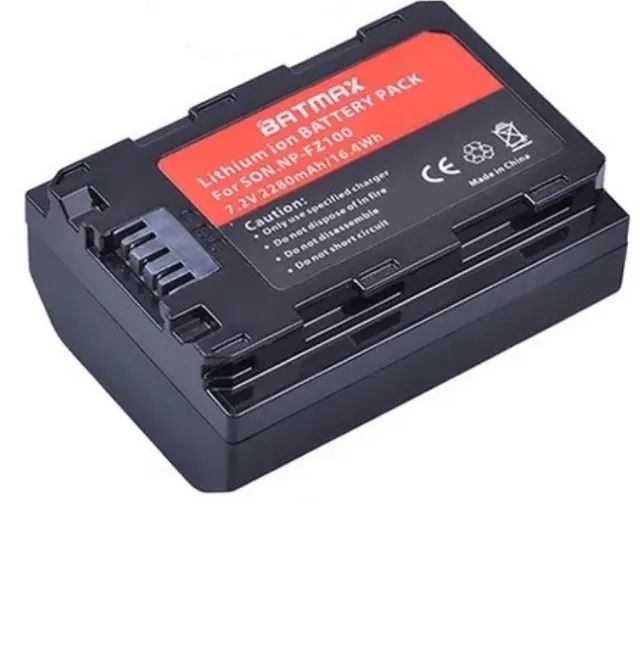 Bateria Np-Fz100 Batmax Câmeras Sony A9 A7Iii Fx30 A6700 A6600 A7Riii A7Cii A9S A9R