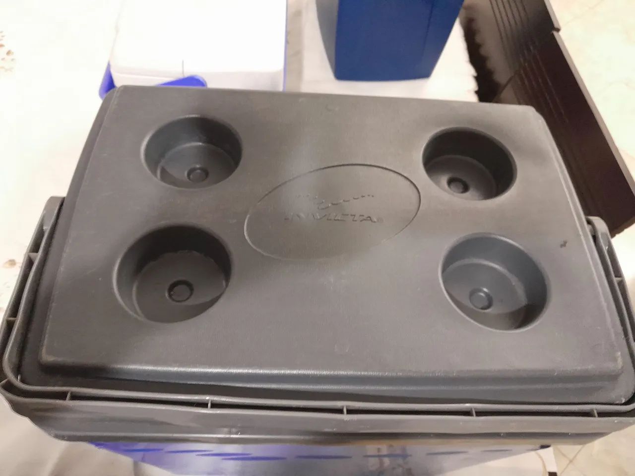 Cooler Portátil Azul 35 kg60 - Foto 2