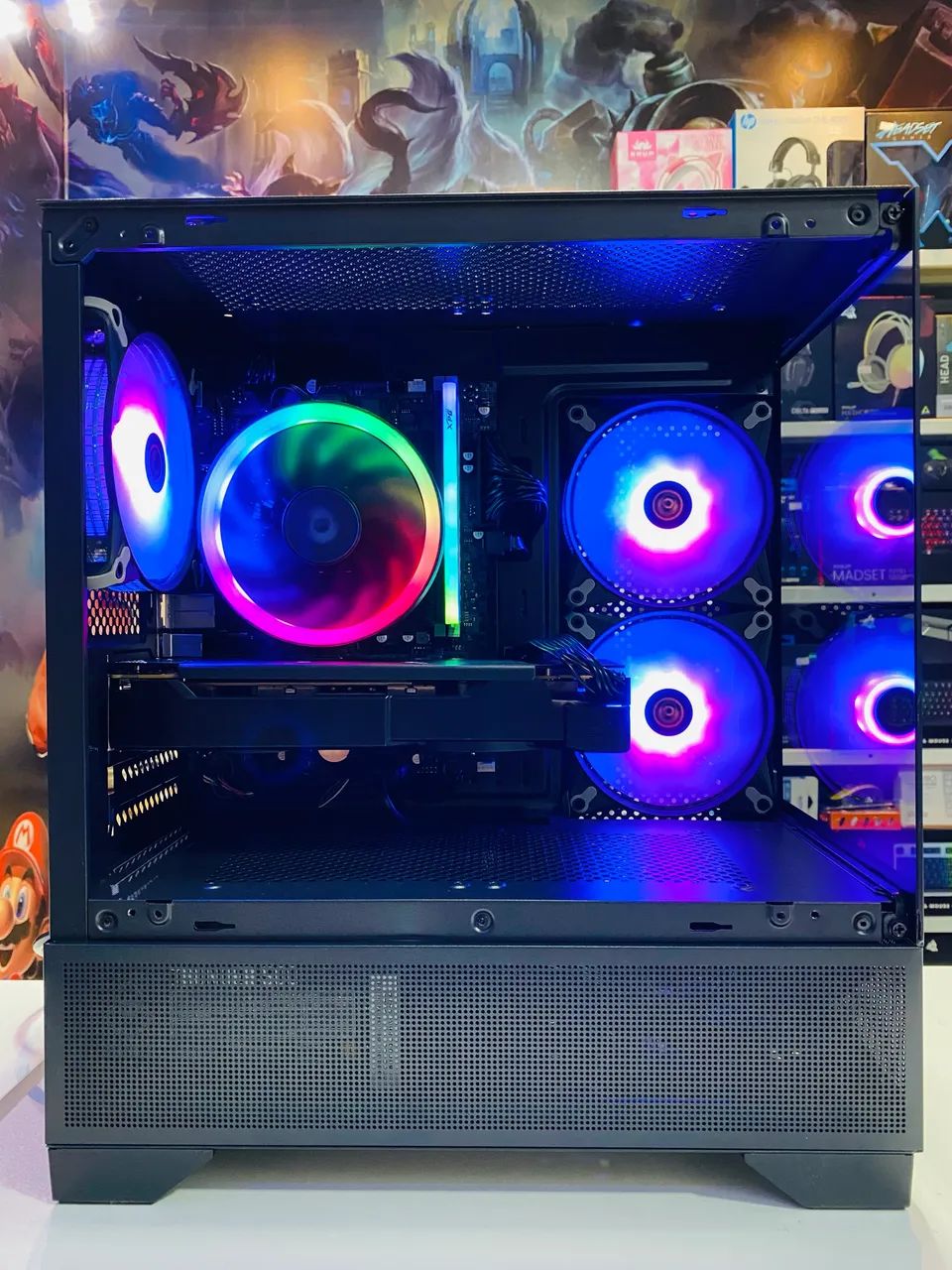 PC Gamer TOP Ryzen 3500X, 16GB, RX570 4GB Em até 18x Loja