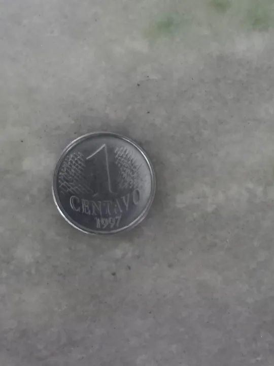Moeda de 1 Centavo de 1997