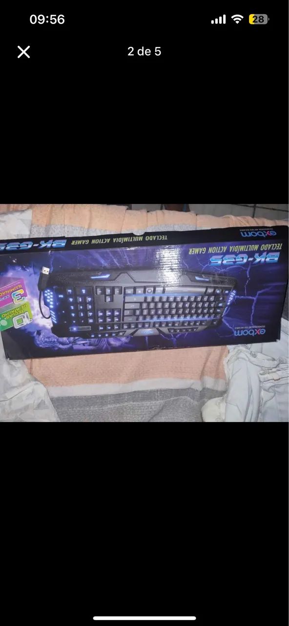 Teclado gamer novo  - Foto 5