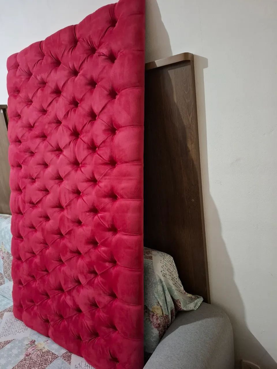 Cabeceira 2m Suede Pink - Foto 4