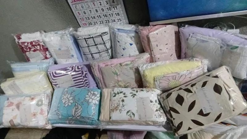 Kit de Cama, Mesa e Banho - Diversos Modelos