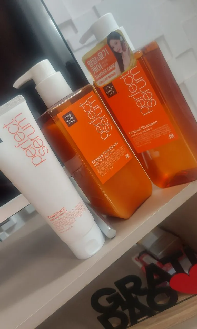 Kit Shampoo, Condicionador e Tratamento Capilar Perfect Serum