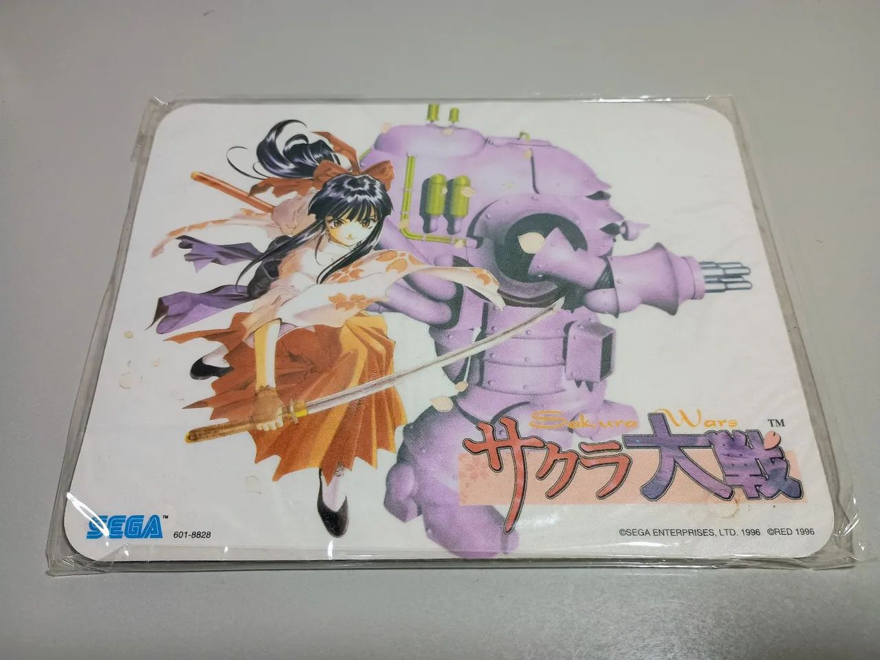 Edição limitada Sakura Wars Taisen Bundle Mouse B Type Sega Saturn