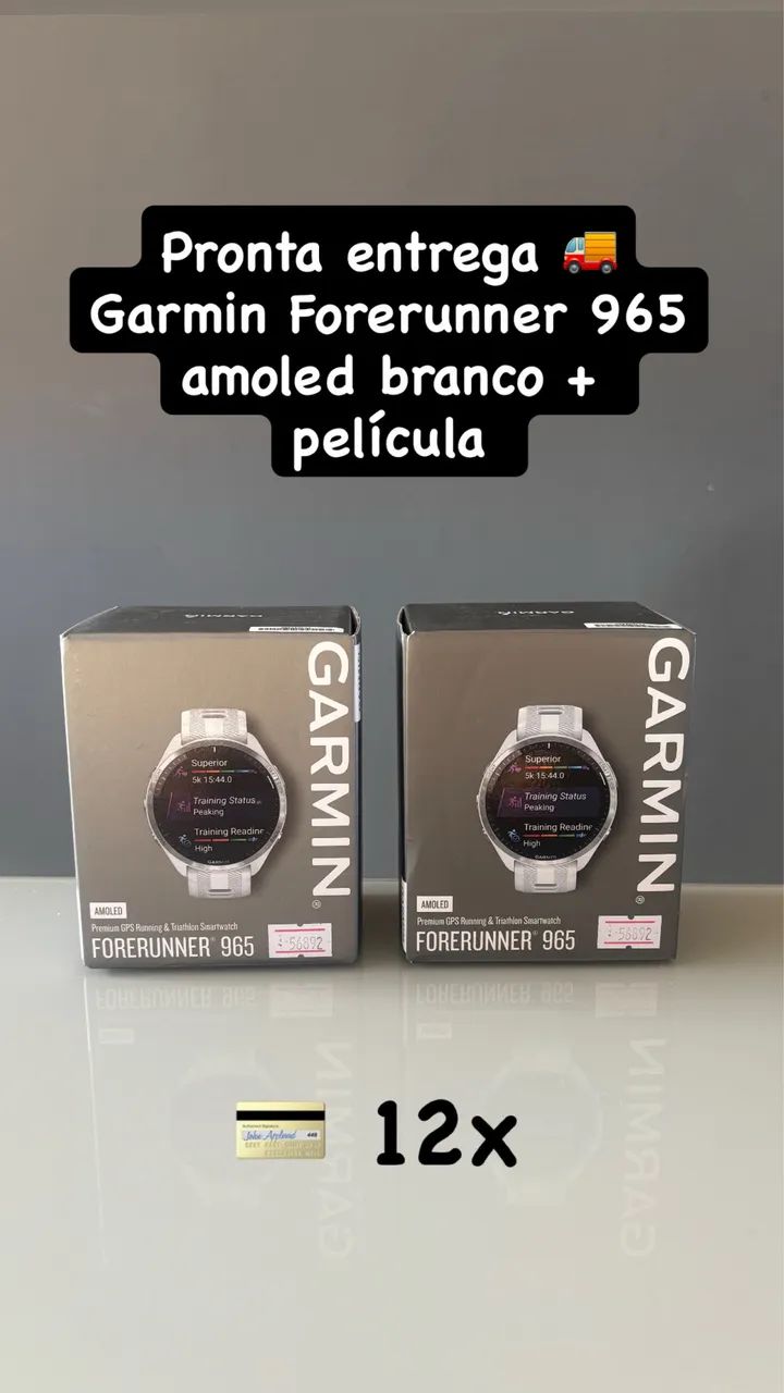 Garmin 965 branco (lacrado)