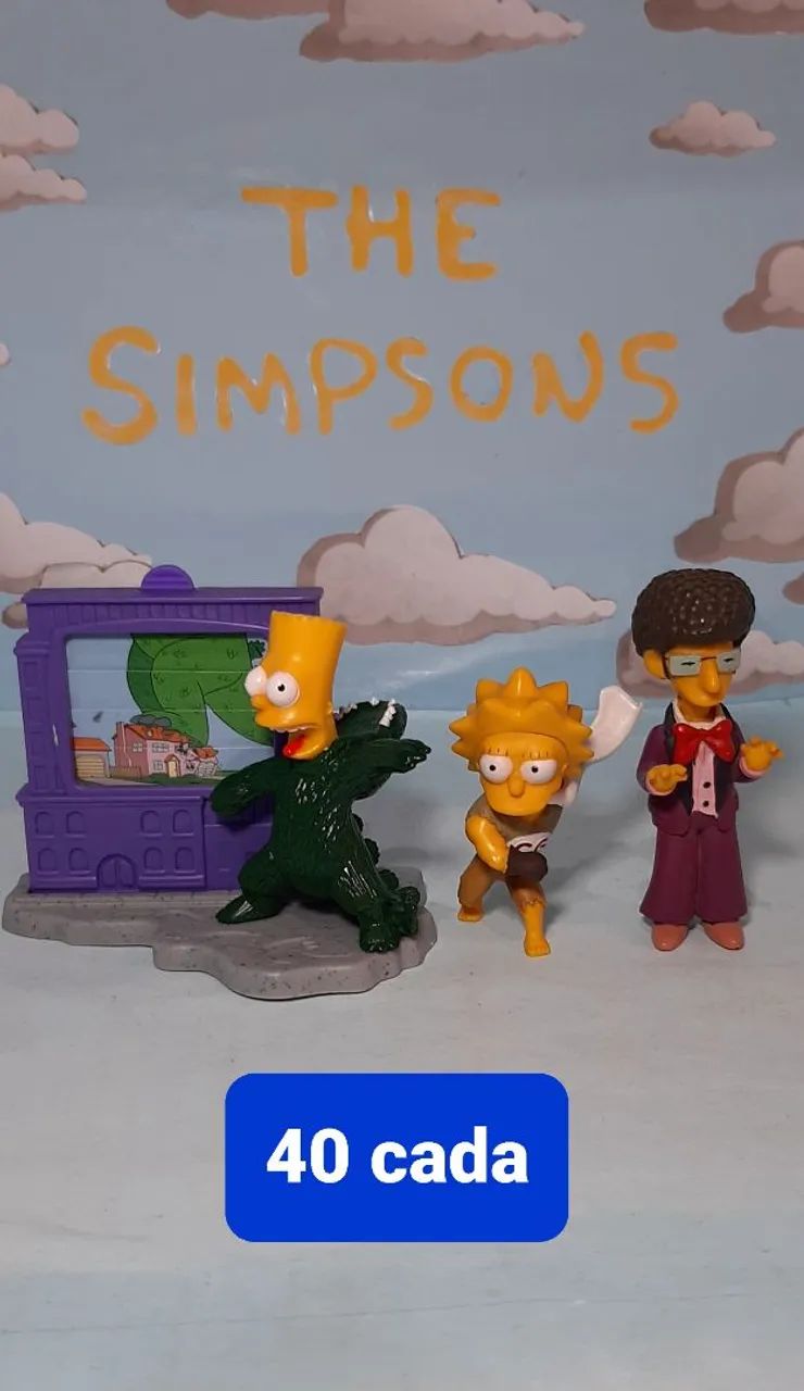 Bonecos Simpsons - Leia a Descrição- Coleção LongJump 2007 e 2009 - Foto 3