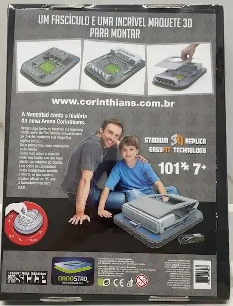 Maquete Estádio 3D Oficial Arena Corinthians - Foto 3
