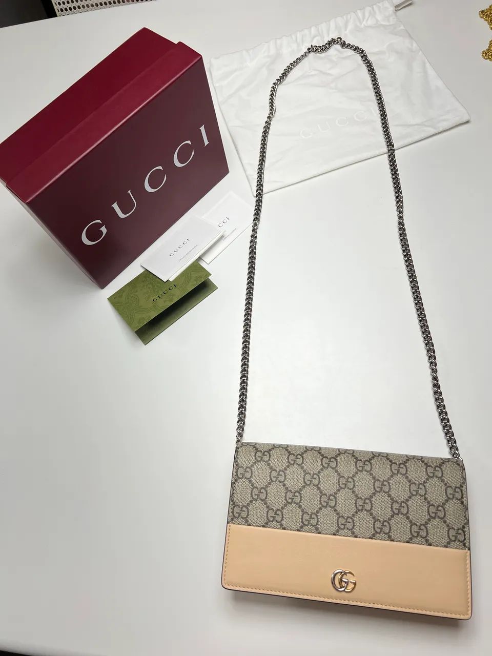 BOLSA GUCCI - GG MARMONT BI-COLOR - Foto 6