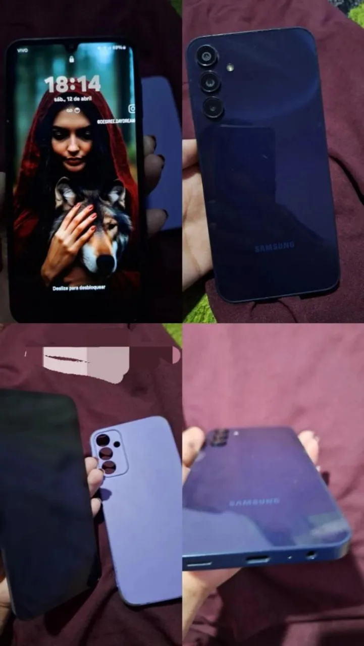 A55 Samsung semi novo.