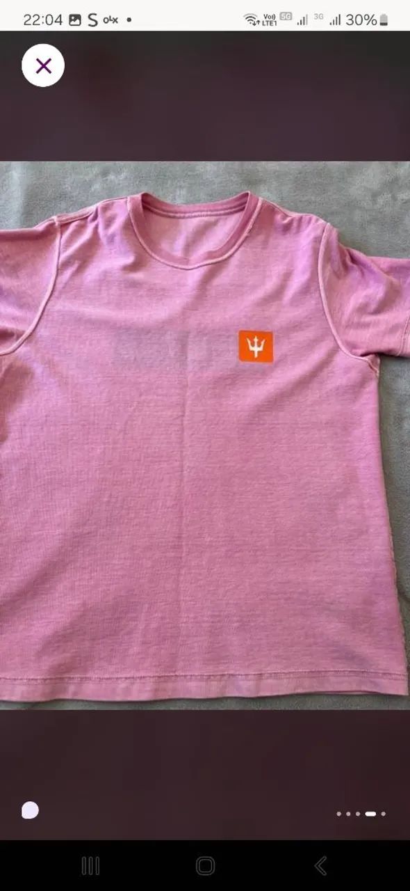 Original Camisa osklen Malhão M Linda diferenciada - Foto 4