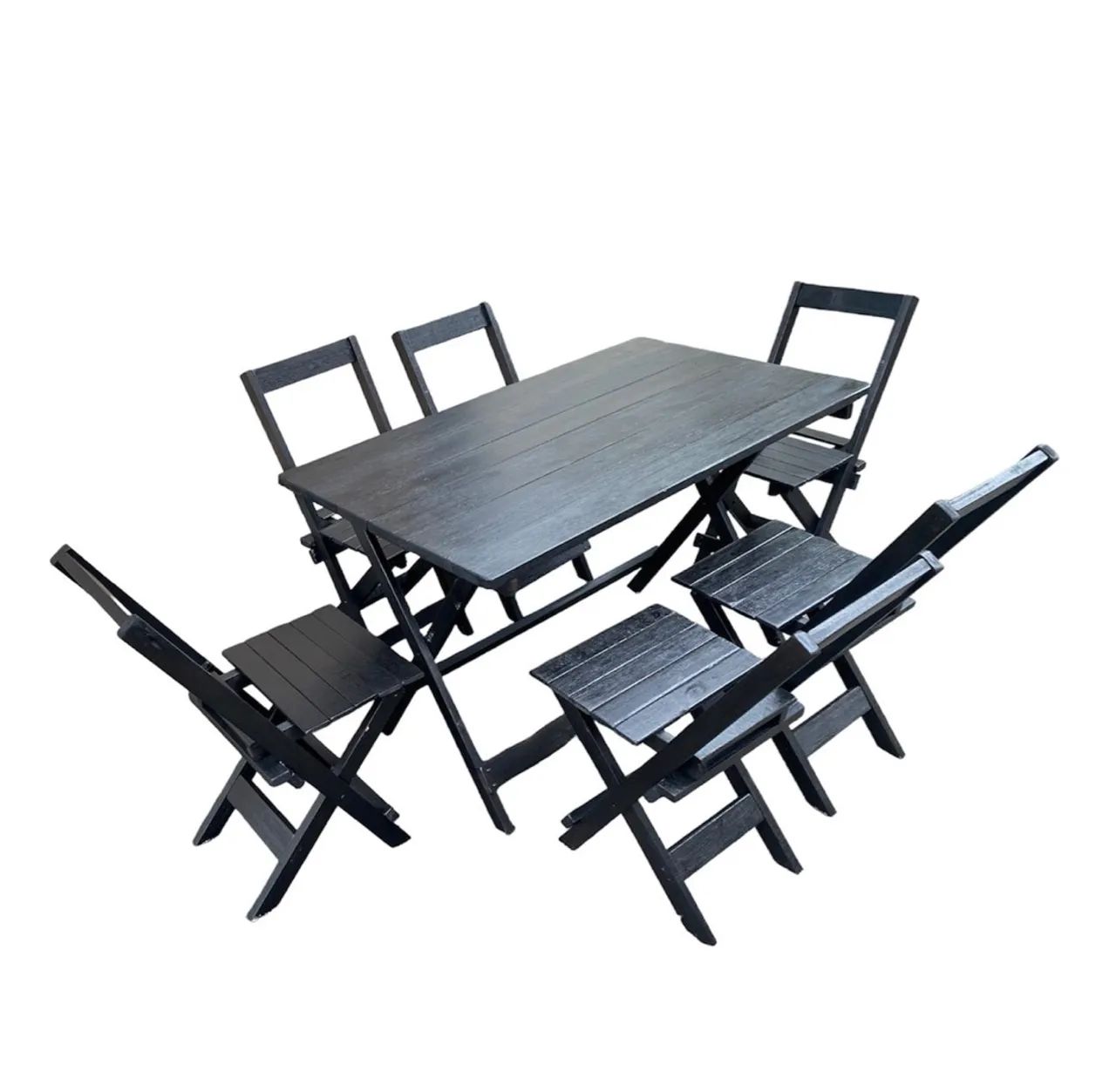 Mesa 120x70 com 6 cadeiras 