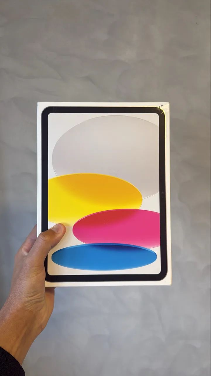 Ipad 11 A16 128gb Silver /Lacrado - Com 1 Ano de garantia Apple! 