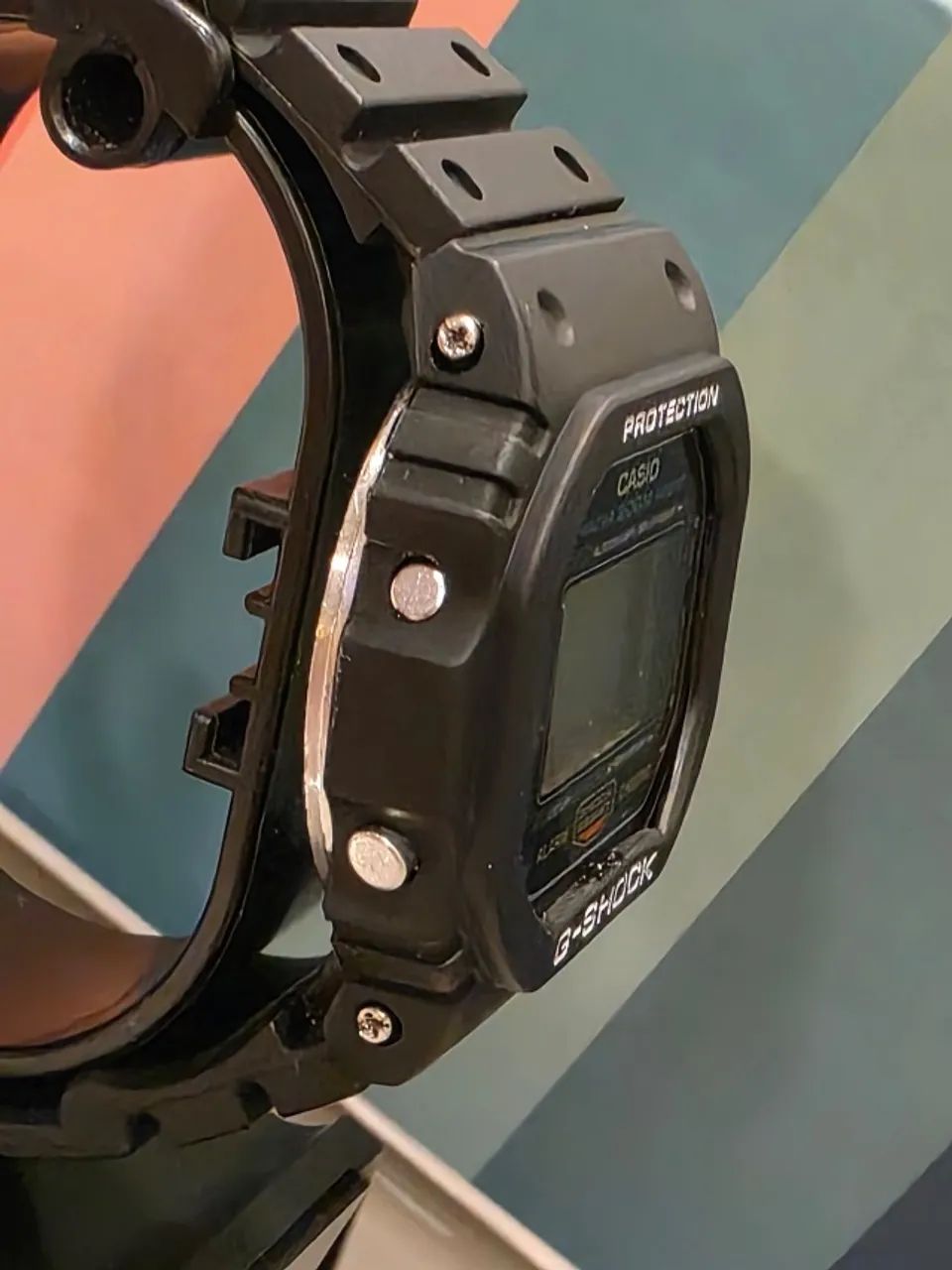 Casio G Shock dw 5600c de modúlo 901 de 1991 fundo rosca impecável  - Foto 3