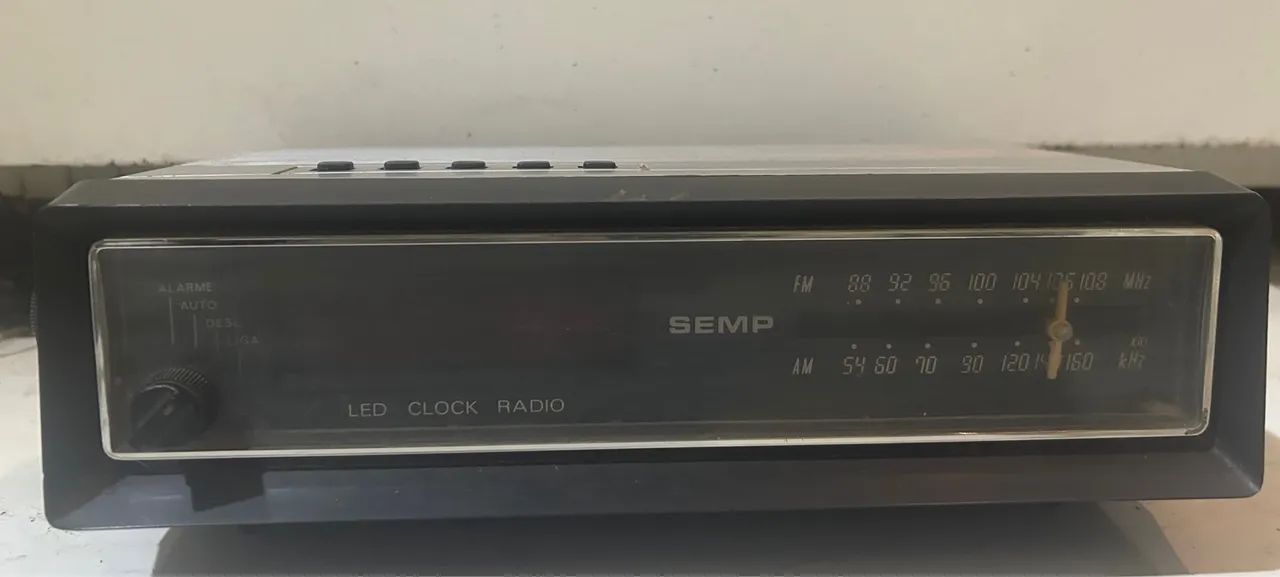 Radio Relógio Semp