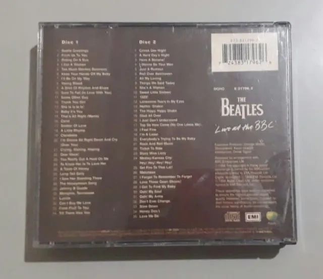 Filmes Blu-ray e CD duplo The Beatles live at the BBC por apenas R$30 cada. - Foto 2
