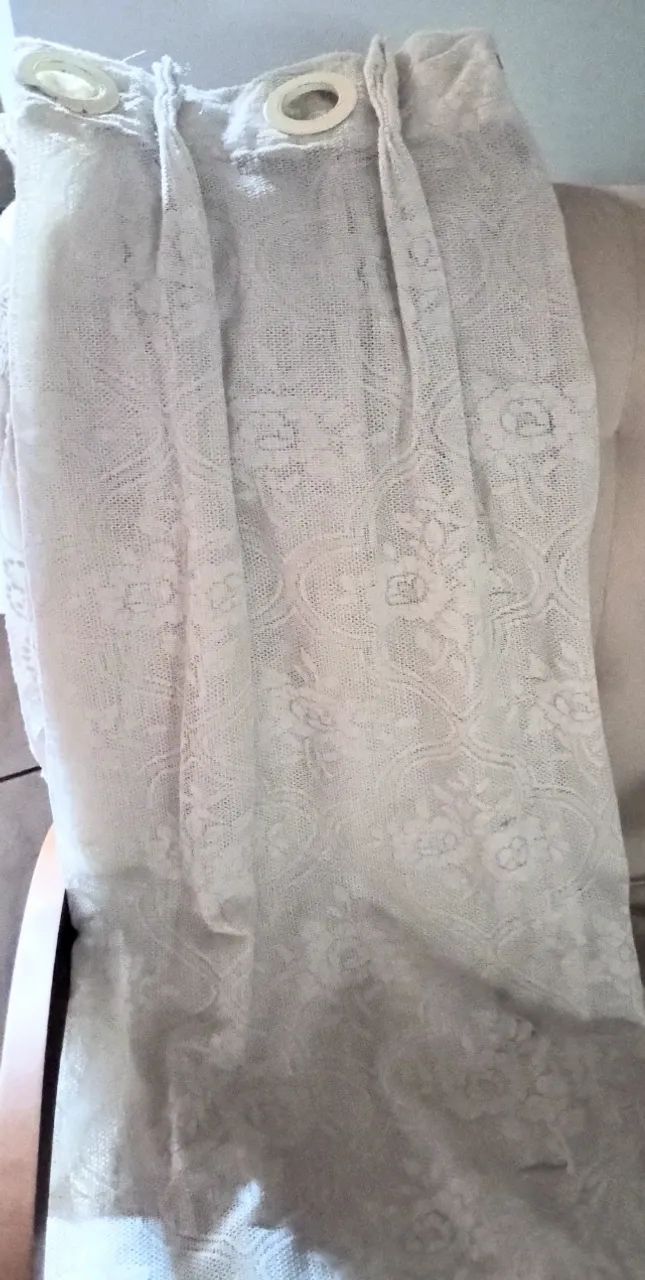 Cortinas em renda - Foto 4