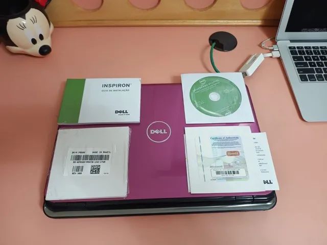 Notebook Dell Inspiron N5010- Cor pink- Intel Core I5- 4gb- hd 500gb