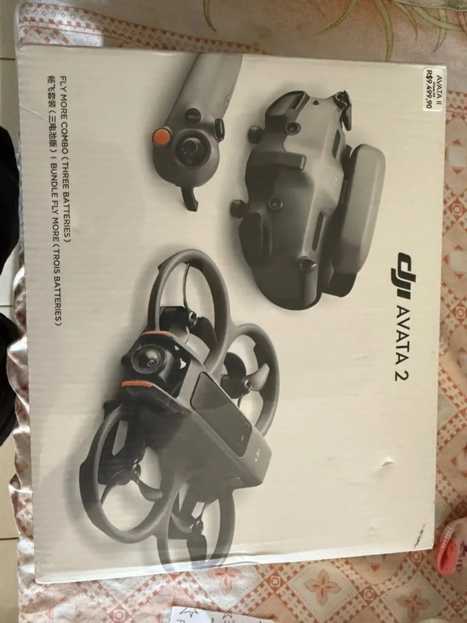 DJI Avata 2 - Combo Flymore 3 baterias + bag