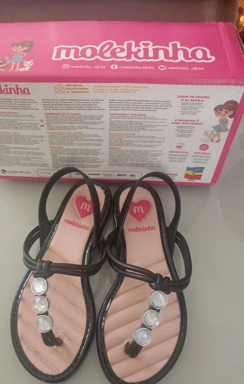 Sandália infantil molequinha64849970427137120