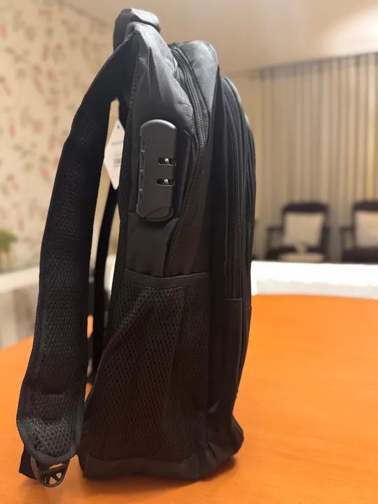 Mochila escolar preta de alta qualidade - Foto 5