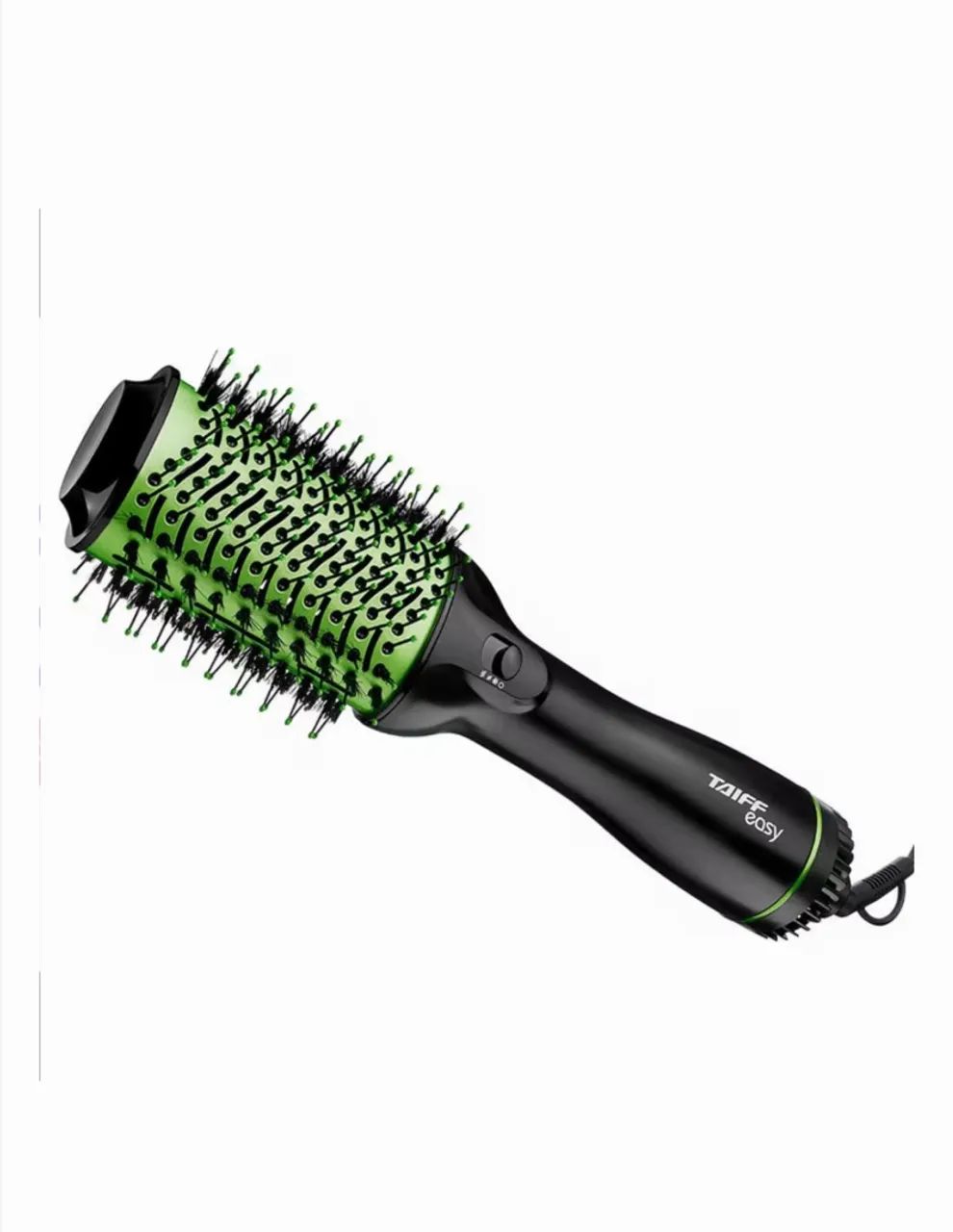 Escova Secadora Taiff Easy Oval 1200W com Cerdas de Nylon - Verde - 110V